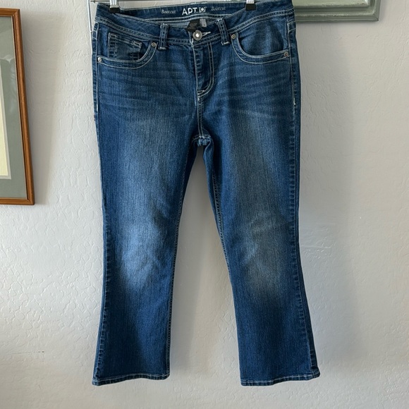 APT 9 Bootcut Jeans Petite Size 10 Short - Picture 3 of 7